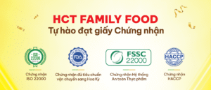HCT Family Food chứng nhận