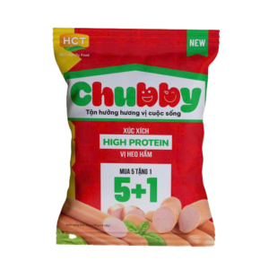 Xúc xích High Protein Chubby – Vị heo hầm